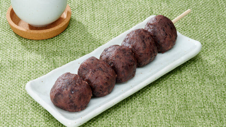 限界の一本！串おはぎ